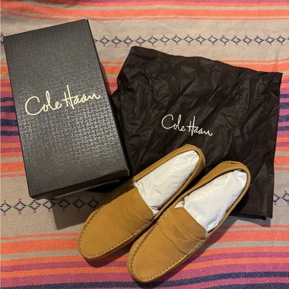 ❕NEW❕ Cole Haan Driver Loafers - Picture 1 of 8